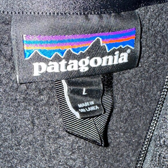 Patagonia Men’s Better Sweater Full-Zip Jacket Large Black EUC - Picture 4 of 9